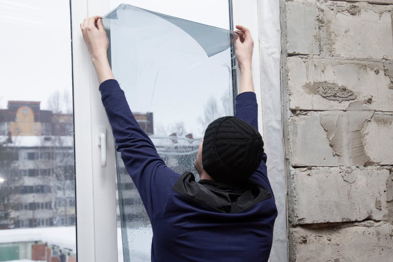 instalación profesional experta de peliculas de polarizacion para apartamentos, casas y oficinas