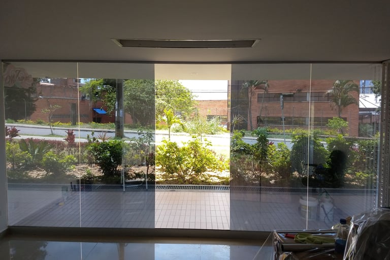 antes y despues de vidrios polarizados, gane comodidad