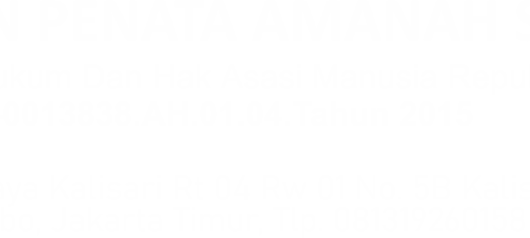 YAYASAN PENATA AMANAH SELARAS