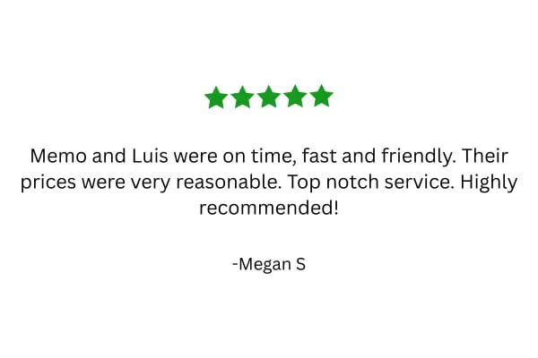 Google 5 star review