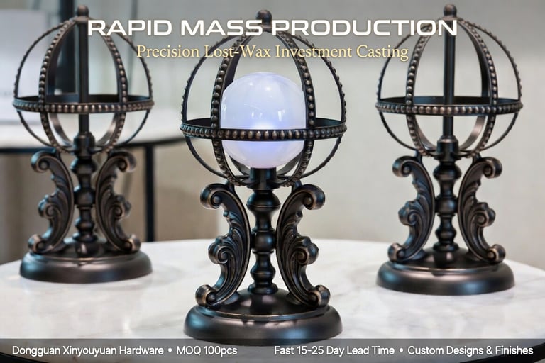 Mass-produced decorative castings
