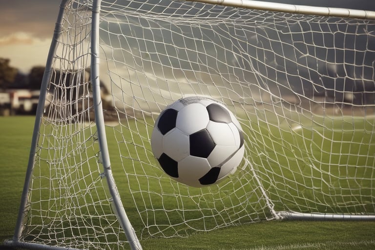 white and black soccer ball on black sand