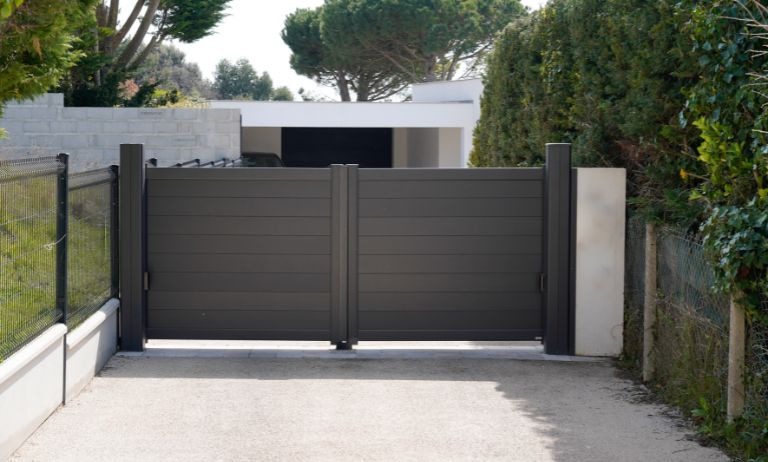 modern slate Gate