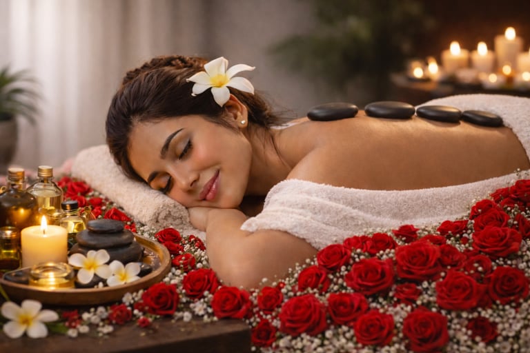 full night spa in New Town Kolkata 
