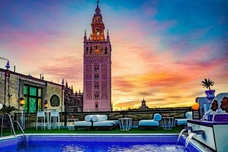 Terraza Dona Maria, Rooftop in Sevilla.