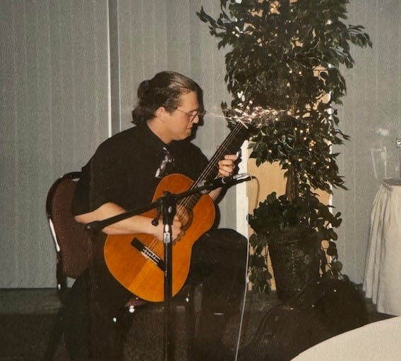 Performing at a private function (Silver Anniversary party at Meadow Gardens Golf Course in Pitt Meadows, 2006