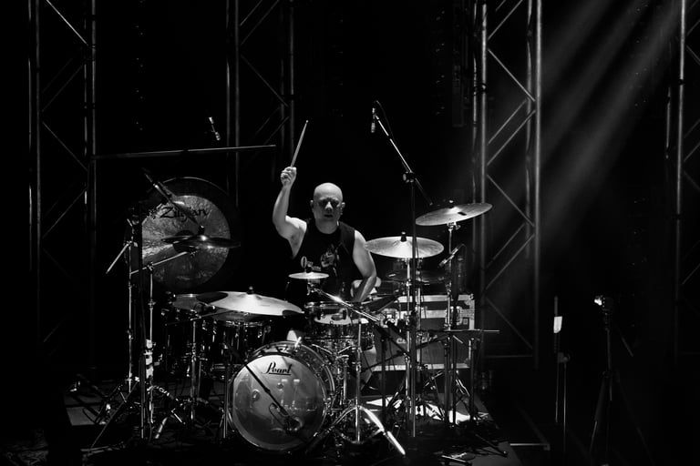 Wolf Gemora drummer wolfgang new frontier theater 2026 drums