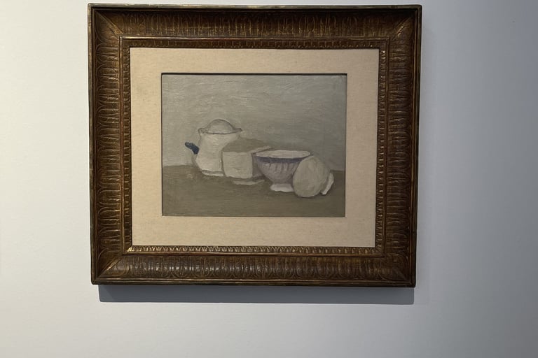 morandi nature morte musee rome