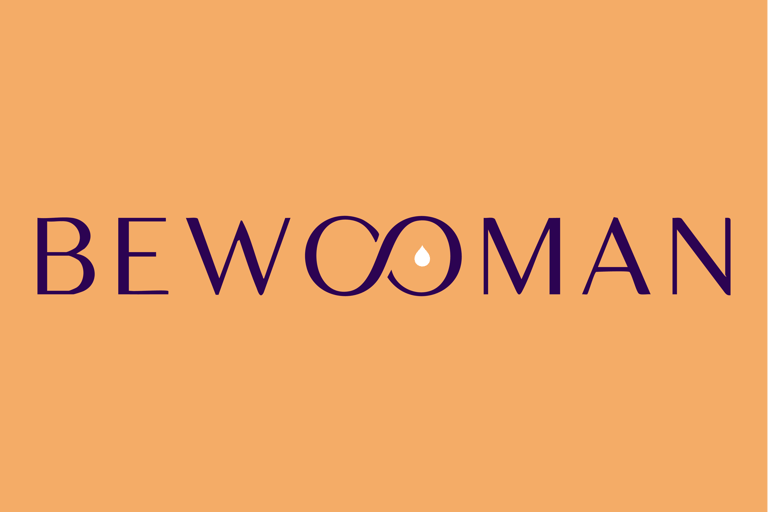 logotype texte + icone BEWOOMAN, pour une mode infinie dans son usage