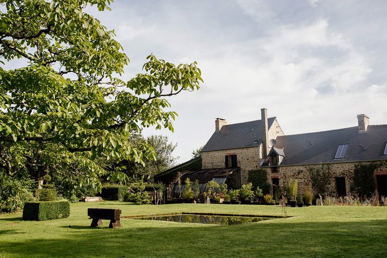 Gîtes de la Cour d'Etienville - Jardin de Stéphane Marie
