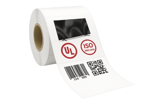 Etiquetas certificadas para Electrónica