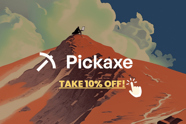 10% OFF Promo Code for Pickaxe AI. Build Custom GPTs and Connect them to anything. Monetize your expertise with Pickaxe AI.