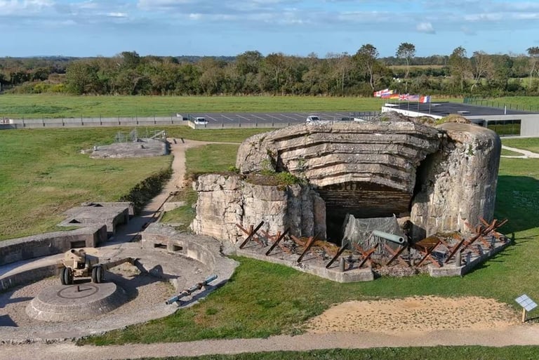 Gîtes de la Cour d'Etienville - Batterie de Crisbecq