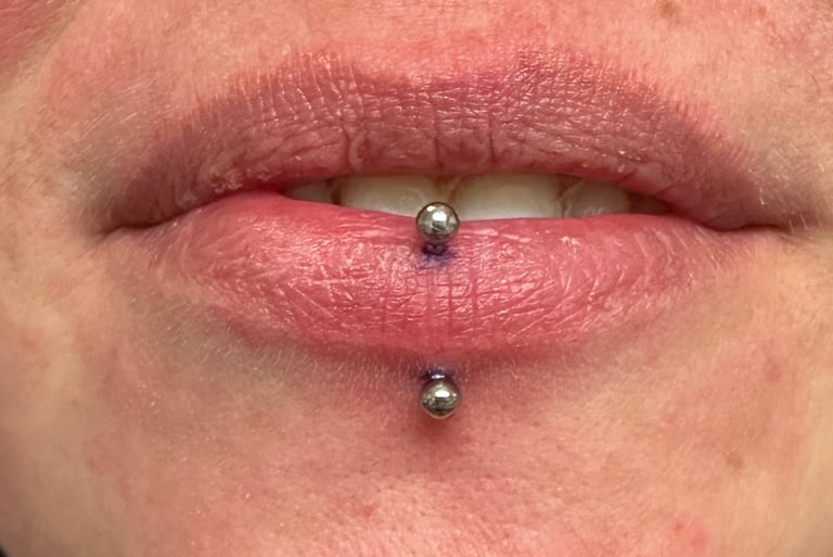 	Licensed lip piercing studio in Montrose & Stonehaven