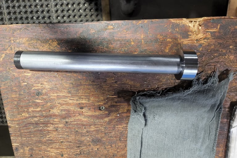 Extended socket as it will be assembled. 