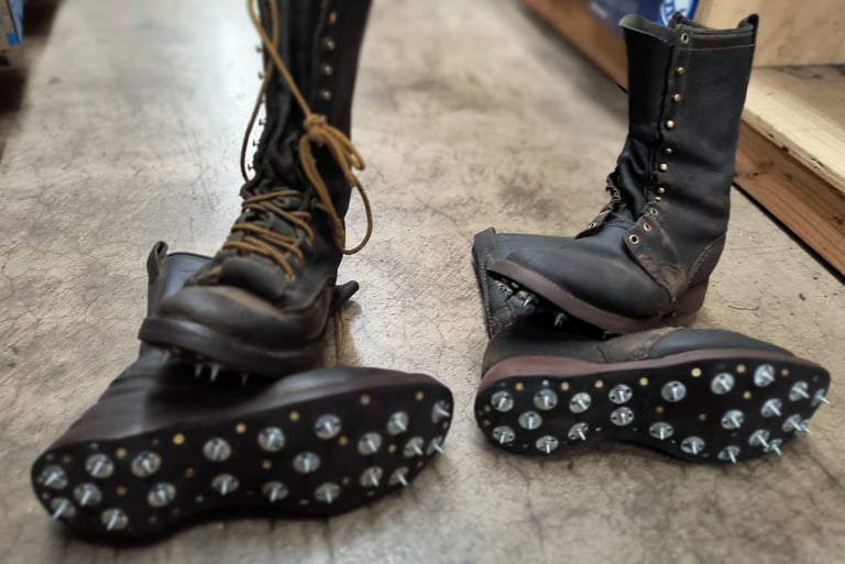 Caulk boot soles