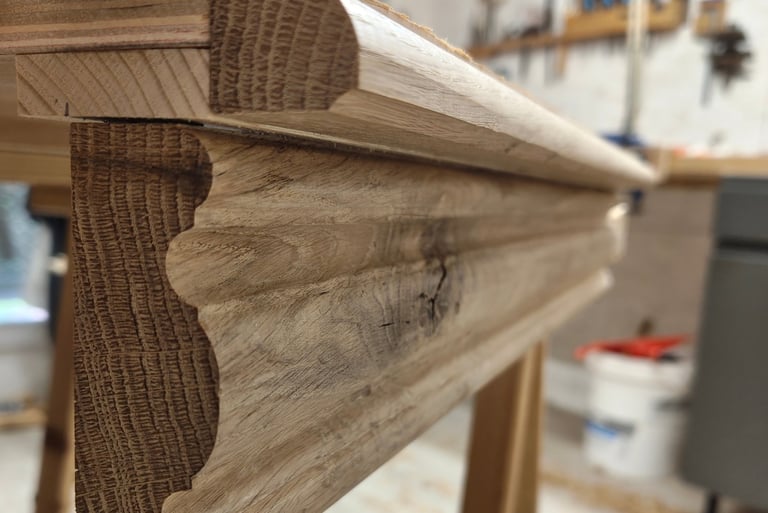 Sculpture moulure thiriat Aubin