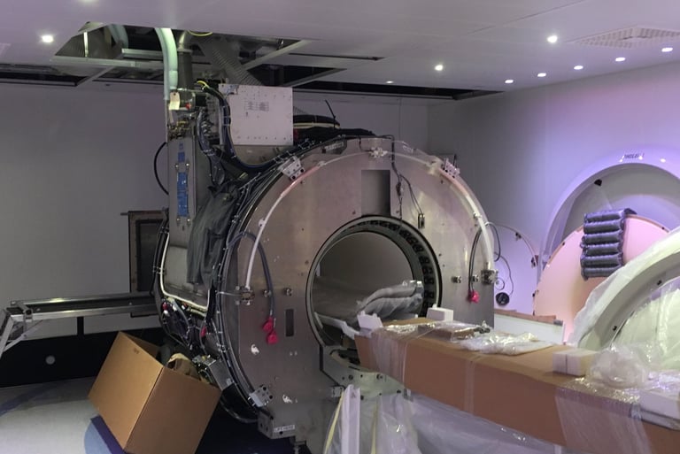 MRI and CT scanner installation electrics in Tamworth