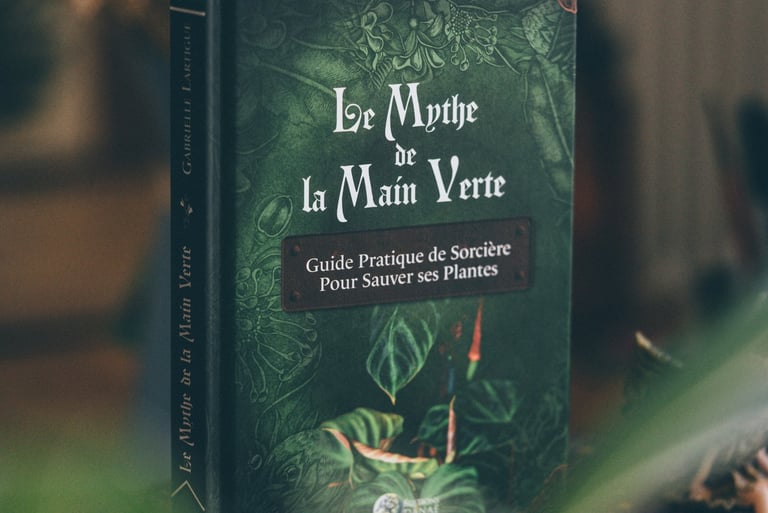Couverture d'un livre sur le mythe de la main verte