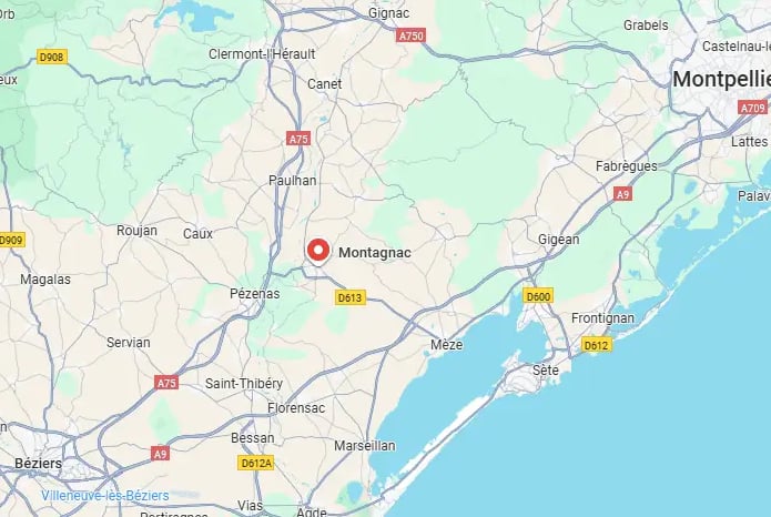 a map of the location 