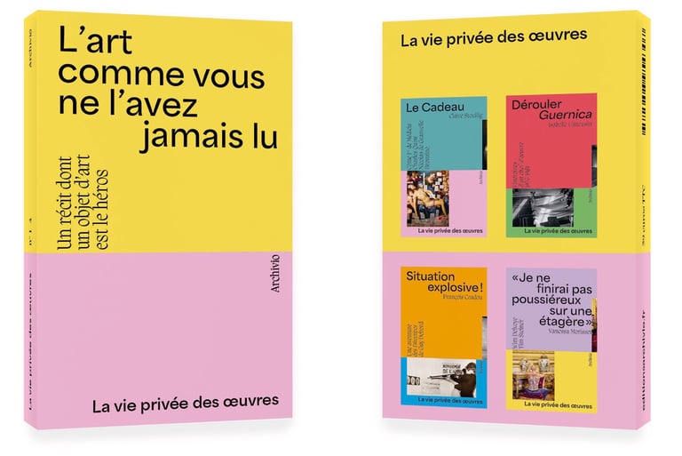 Etui La vie privée des oeuvres n°1-4 L'art comme vous ne l'avez jamais lu
