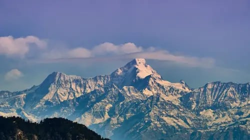 Nainadevi peak from Mukteshwar