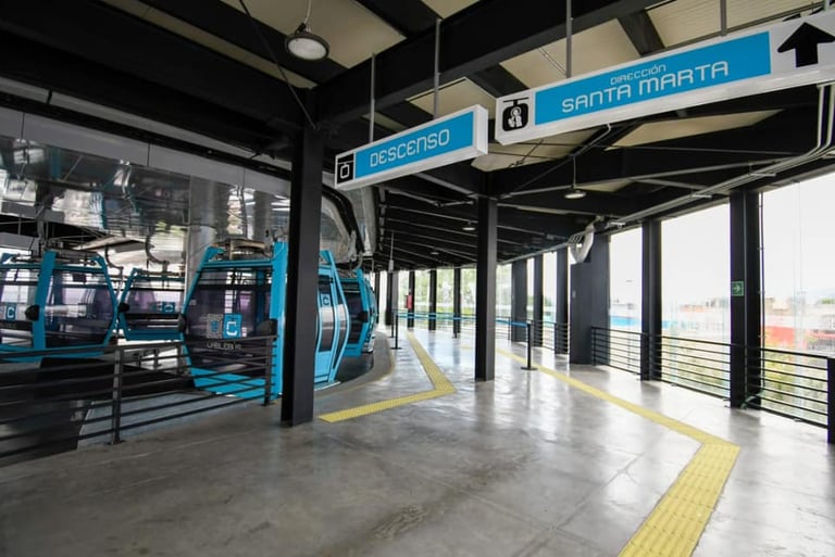 Estación Los Pinos / Constituyentes Cablebús Ciudad de México