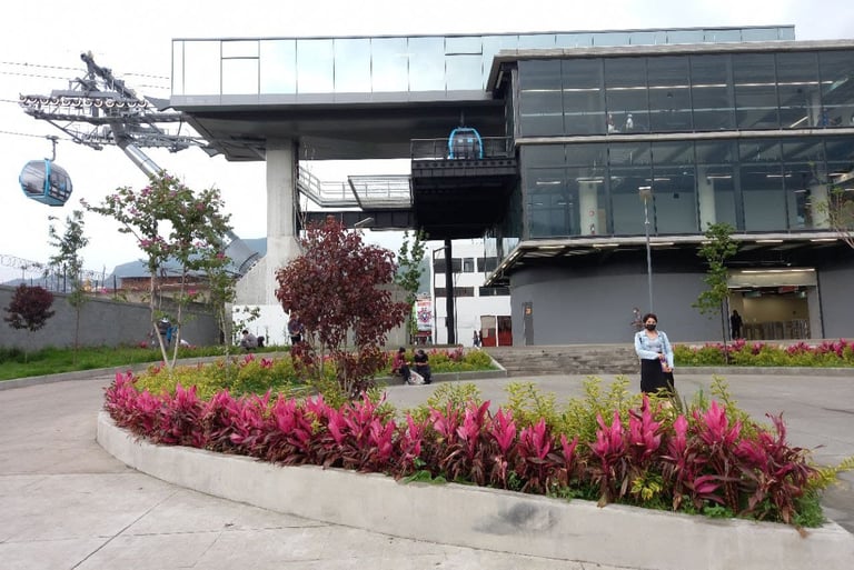 Estación Cuautepec Cablebús Ciudad de México