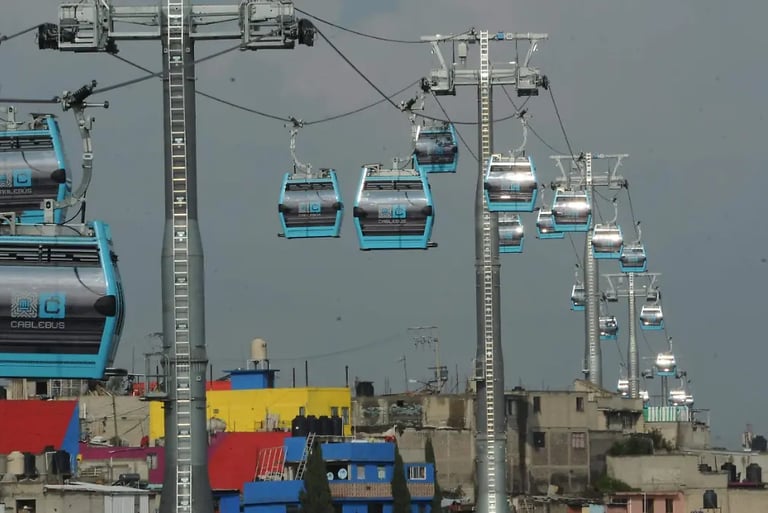 Estación PARCUR / Colegio de Arquitectos del Cablebús Ciudad de México