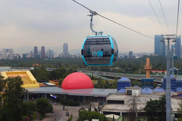 Estación Panteón Dolores del Cablebús Ciudad de México