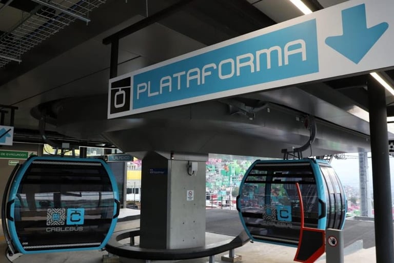 Estación Los Pinos / Constituyentes Cablebús Ciudad de México