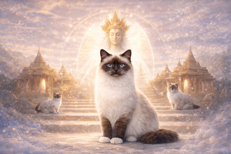 Légende du Sacré de Birmanie