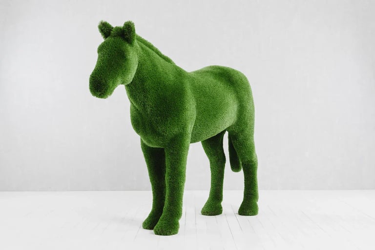 turf horse for rent for palm beach parties