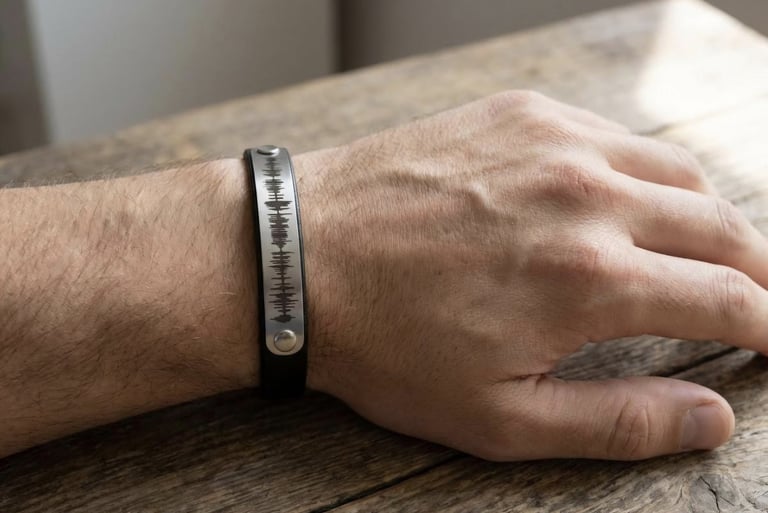 Bracelet on the hand