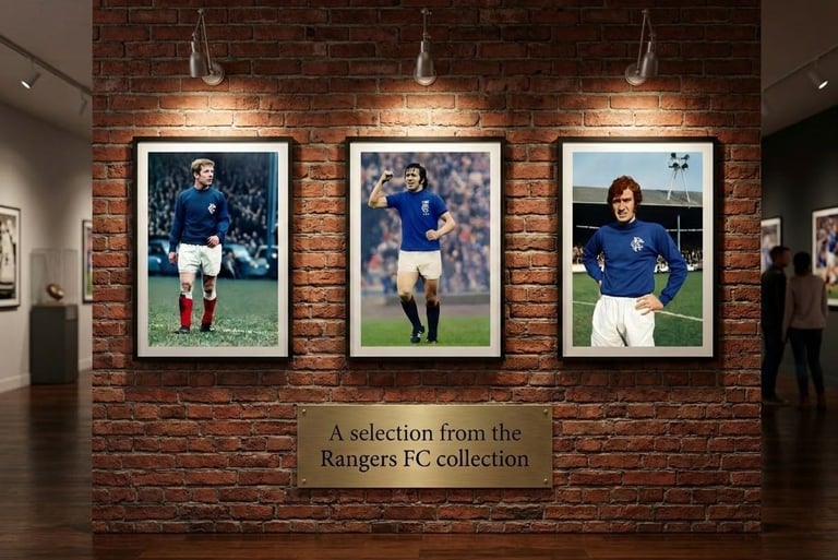 3 Rangers FC gallery wall images