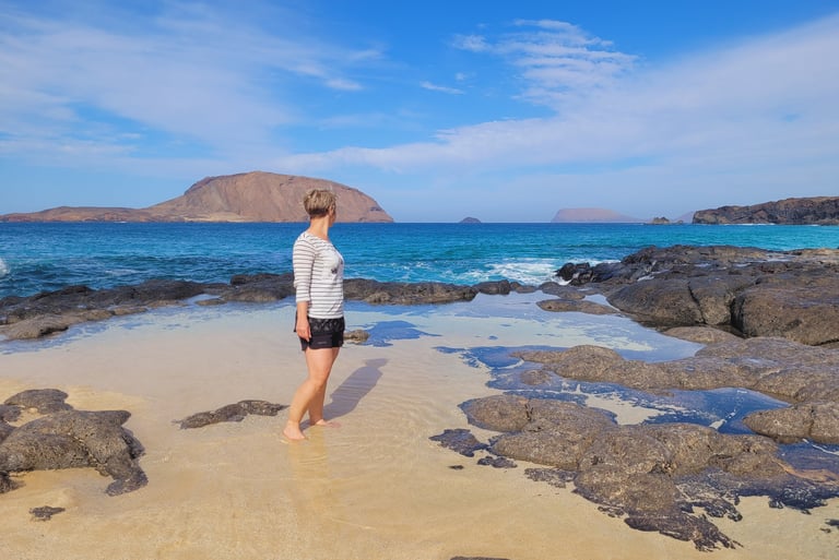 Voyage 1 semaine lanzarote: La garciosa Passionnément évasion