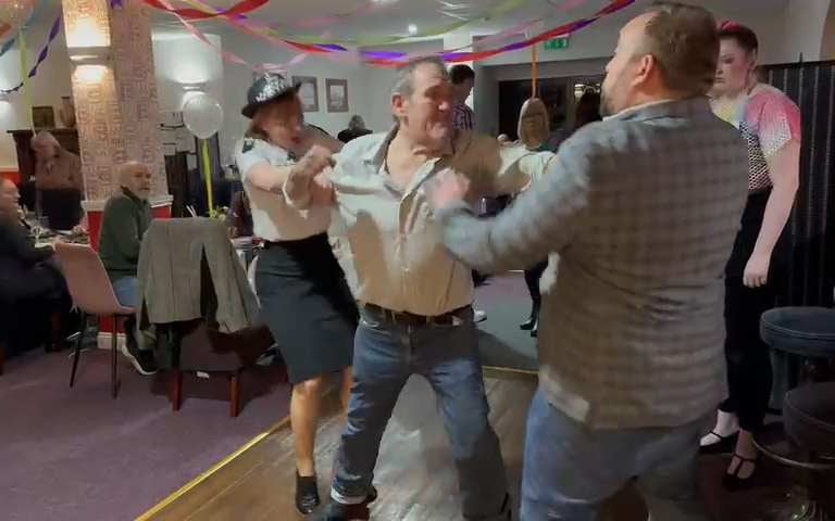 image of a fight from one of our shows