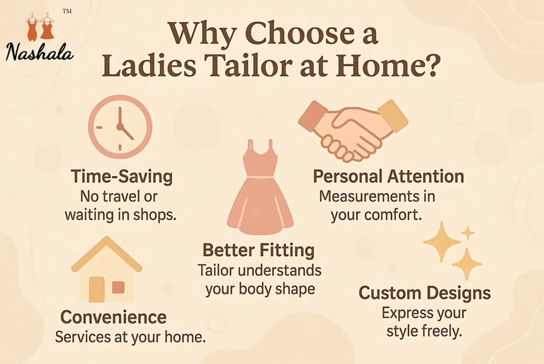 Why Choose a Ladies Tailor at Home