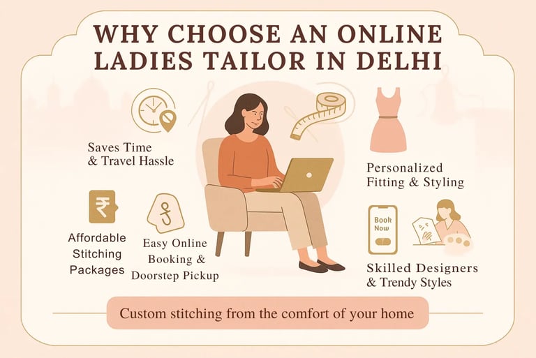 why choose online ladies tailor in delhi