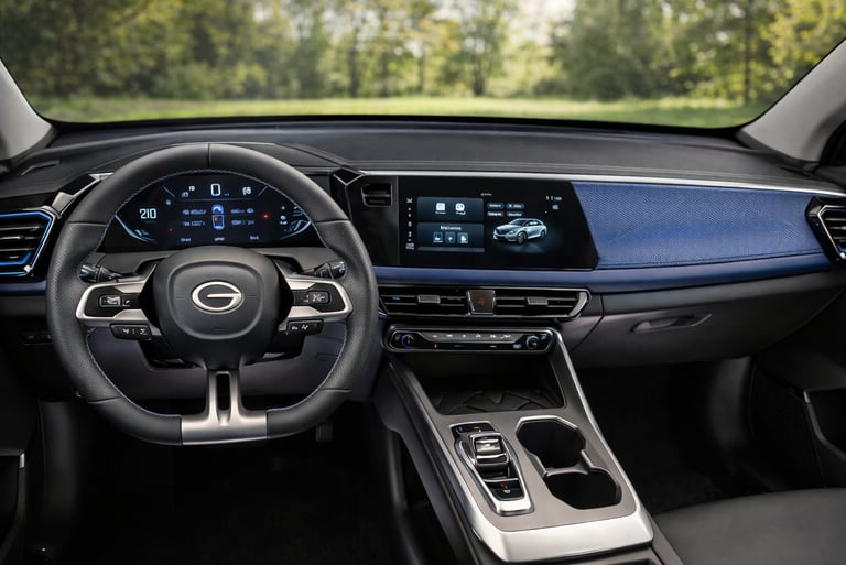 interior do GAC GS3 SUV chinês com 177 cv que chega ao Brasil para enfrentar T-Cross