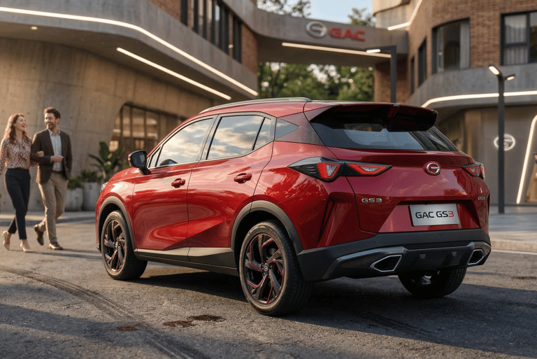 GAC GS3 SUV chinês com 177 cv que rivaliza com T-Cross e Creta