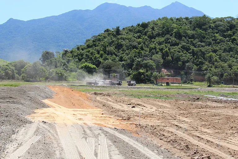 pista aterrando