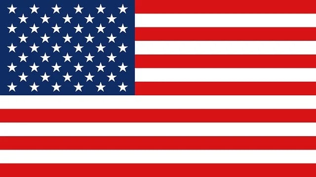 a flag of the united states of america