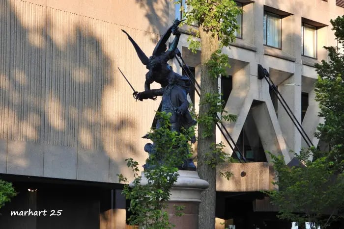 Monument de Montcalm, Québec.