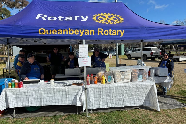 RCQ Team at the August QBN Market BBQ
