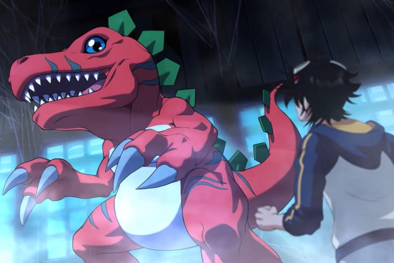 Screenshot video Digimon story Cybersleuth