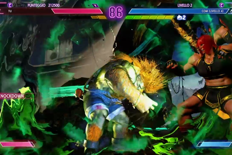 Marisa contro Blanka su Street Fighter 6