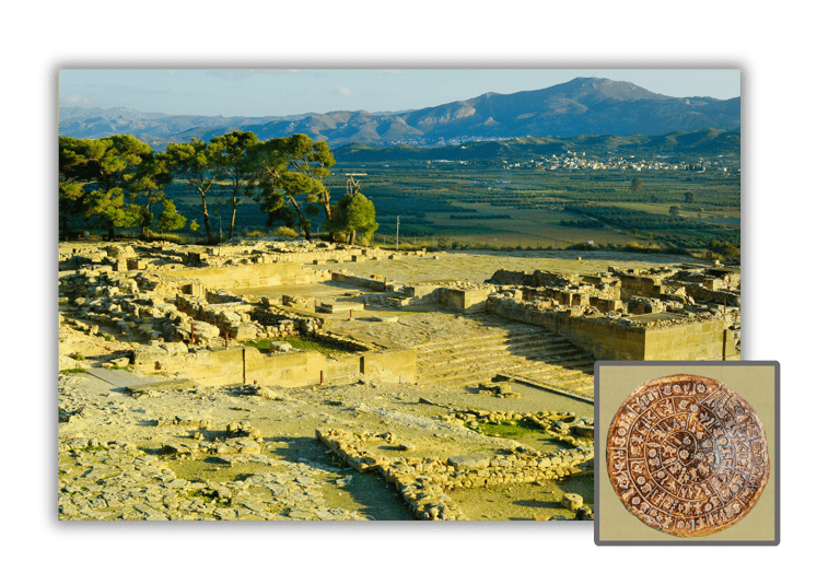 a large stone wall with a coin in the middle