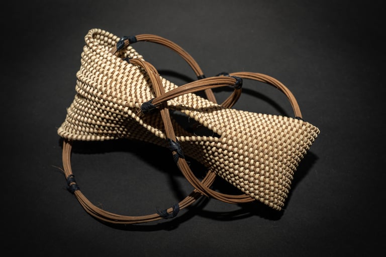 Unorthodox, 2020, cane, reed