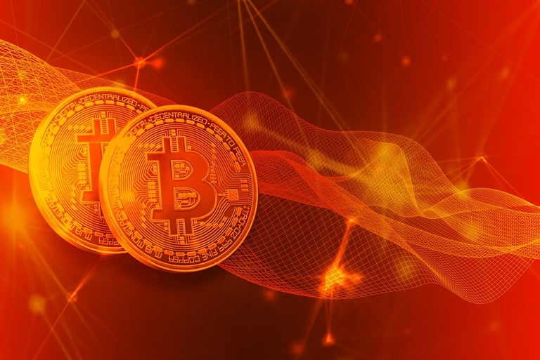 Bitcoin in the ether.